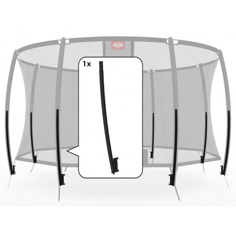 Foto van Berg trampoline veiligheidsnet - safety net deluxe - onderbuis gelast