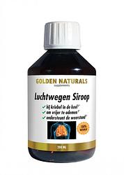 Foto van Golden naturals luchtwegen siroop