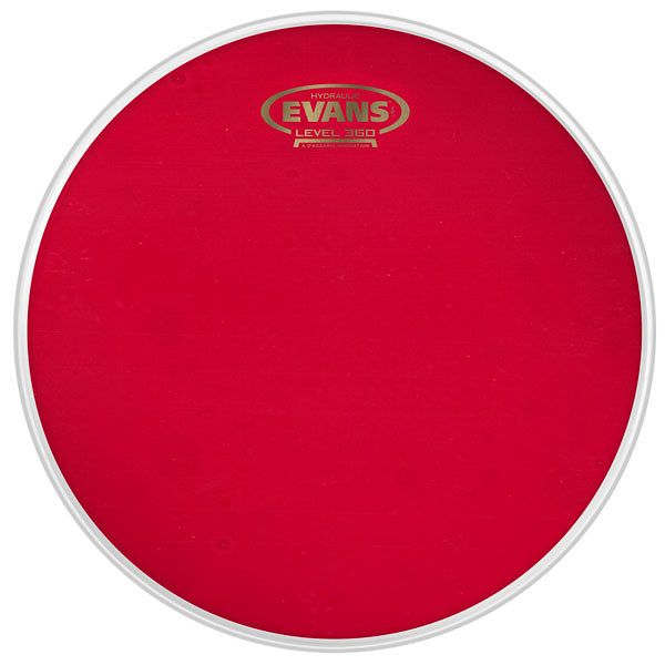 Foto van Evans bd20hr hydraulic red 20 inch bassdrumvel