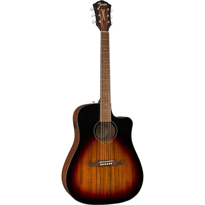 Foto van Fender fsr fa-325ce dao exotic wm 3-color sunburst elektrisch-akoestische westerngitaar