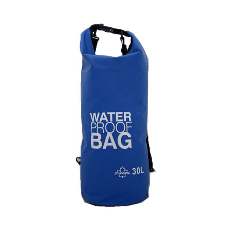 Foto van Waterdichte duffel bag/plunjezak 30 liter blauw - reistas (volwassen)