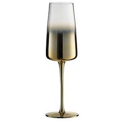 Foto van Champagneglas lavee - metallic gold - 260 ml - leen bakker