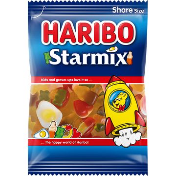 Foto van Haribo starmix 250g bij jumbo