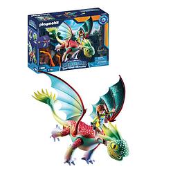 Foto van Playmobil dragons: the nine realms feathers & alex 71083