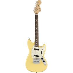 Foto van Fender american performer mustang vintage white rw met gigbag