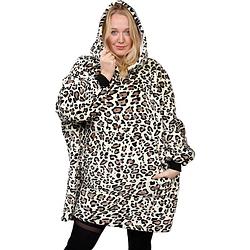 Foto van Homie hoodie - ultrazachte hoodie deken - luipaard