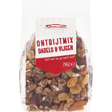 Foto van Qualino ontbijtmix dadels & vijgen 295 g bij jumbo