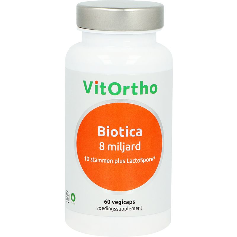 Foto van Vitortho biotica 8 miljard vegicaps 60st