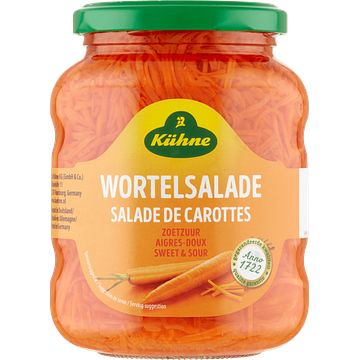 Foto van Kuhne wortelsalade zoetzuur 330g bij jumbo