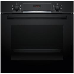 Foto van Bosch hqa534eb3 inbouw combi stoomoven zwart