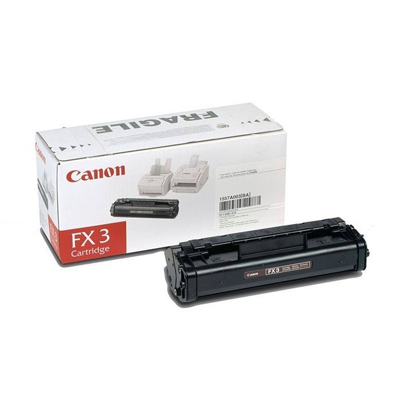 Foto van Canon pack van 1 tonercartridge - fx-3 - zwart - standaardcapaciteit van 2700 pagina's