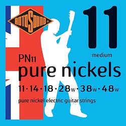 Foto van Rotosound pn11 pure nickels elektrische gitaarsnaren 011-048