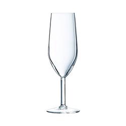 Foto van Set van bekers arcoroc silhouette champagne transparant glas 180 ml (6 stuks)
