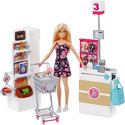 Foto van Barbie supermarkt speelset