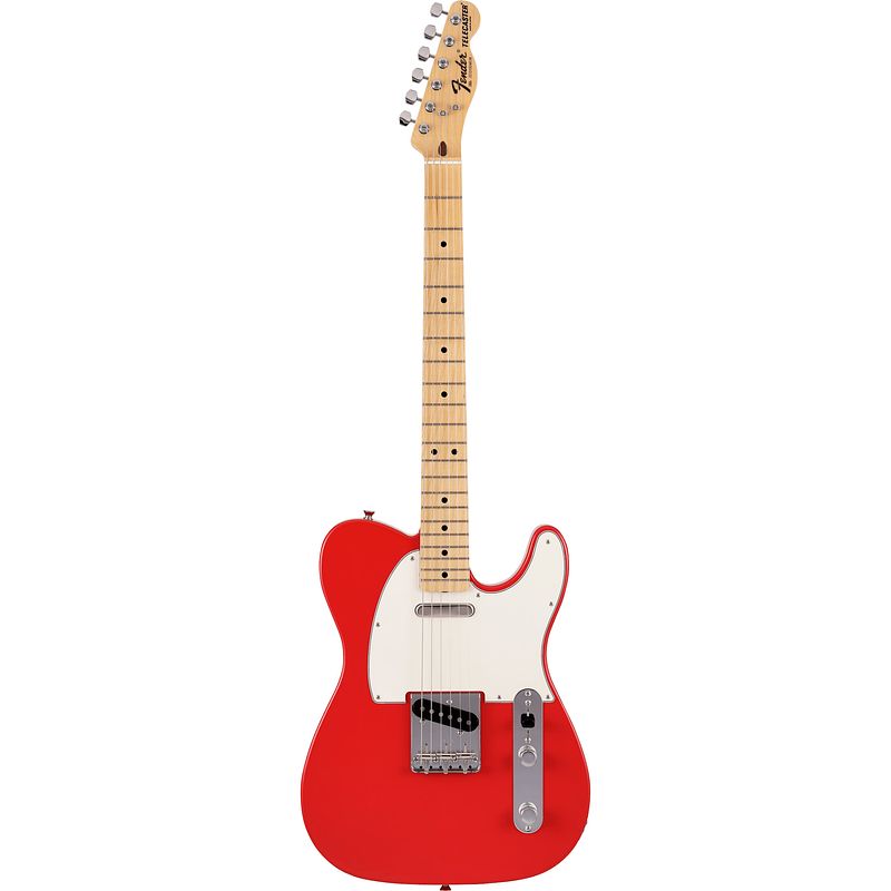 Foto van Fender made in japan international color telecaster mn morocco red limited edition elektrische gitaar met gigbag