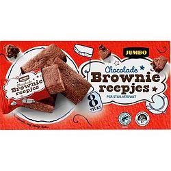 Foto van Jumbo chocolade brownie reepjes 8 x 30g
