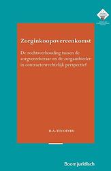 Foto van Zorginkoopovereenkomst - hetty ten oever - ebook