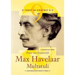 Foto van Max havelaar - multatuli - tekst in cont