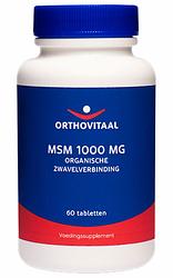 Foto van Orthovitaal msm 1000mg tabletten
