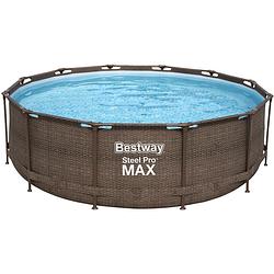 Foto van Bestway zwembad steel pro max rotan 366 cm