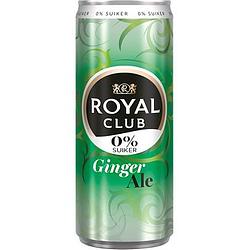 Foto van Royal club 0% suiker ginger ale 0, 25l bij jumbo