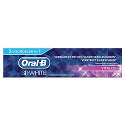 Foto van Oral-b tandpasta 3d white vitalize