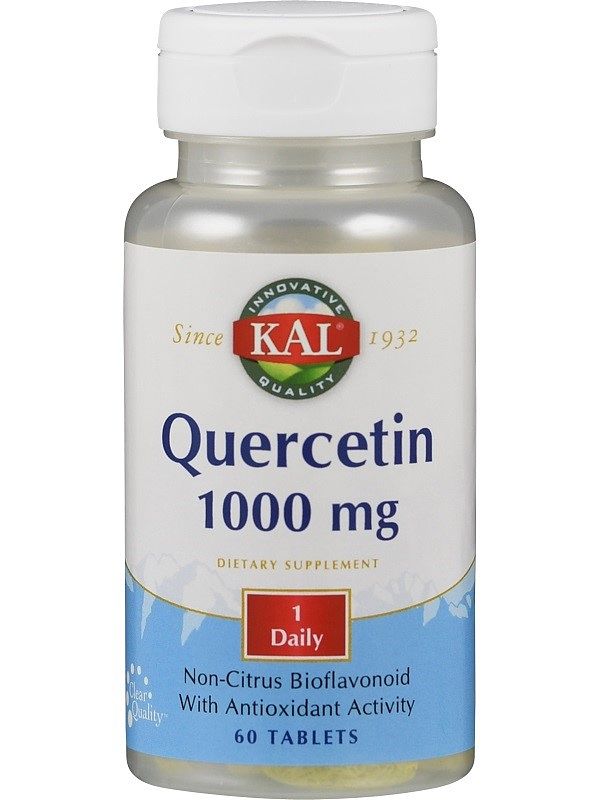 Foto van Kal quercetine 1000mg tabletten