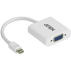 Foto van Aten vc920 displayport / vga adapter [1x displayport stekker - 1x vga-bus] wit 20.00 cm