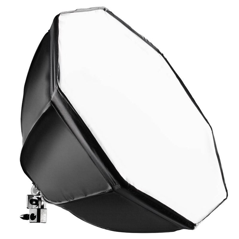 Foto van Walimex pro daylight 250 m. octagon softbox ø 55cm fotolamp 50 w