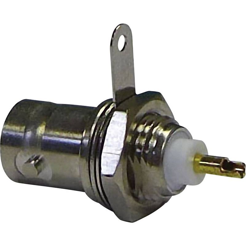 Foto van Tru components 740853 bnc-connector bus, inbouw verticaal 75 ω 1 stuk(s)