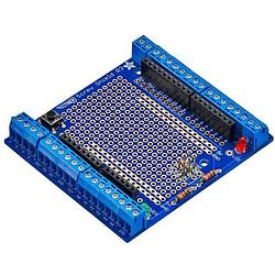 Foto van Adafruit prototypingboard proto-screwshield (wingshield) r3 kit