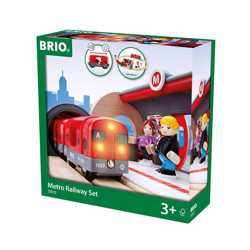 Foto van Brio metro treinset 33513