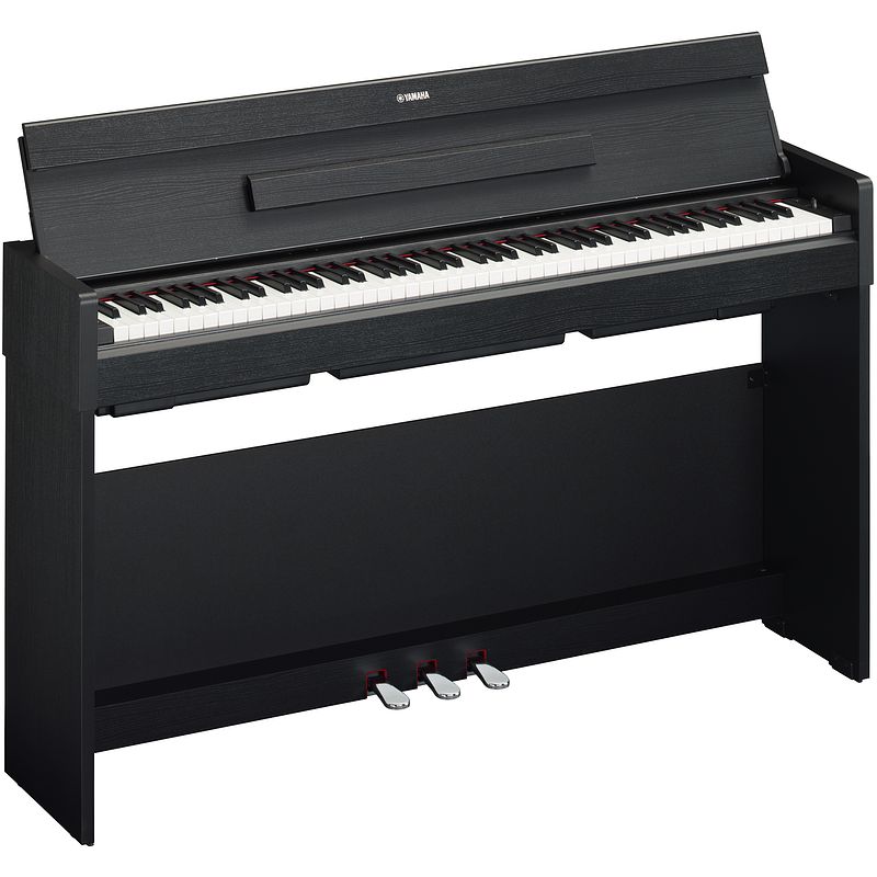 Foto van Yamaha arius ydp-s35b black digitale piano