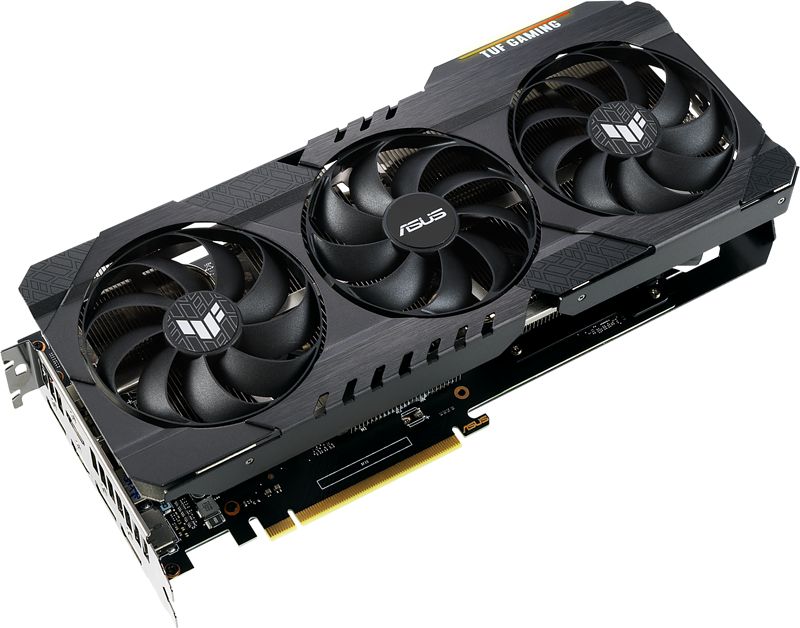 Foto van Asus videokaart nvidia geforce rtx 3060 gaming overclocked 12 gb gddr6-ram pcie hdmi, displayport rgb-verlichting