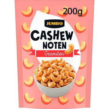 Foto van Jumbo cashews gezouten 200g