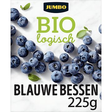 Foto van Jumbo blauwe bessen biologisch 250g