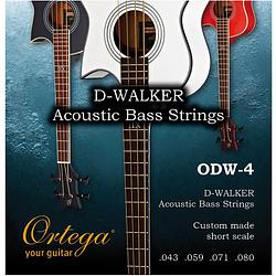 Foto van Ortega odw-4 snarenset akoestische short scale basgitaar