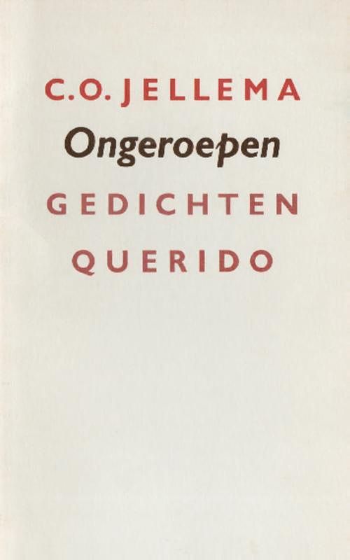 Foto van Ongeroepen - c.o. jellema - ebook (9789021449012)