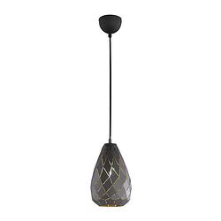 Foto van Trio - hanglamp, onyx, antraciet