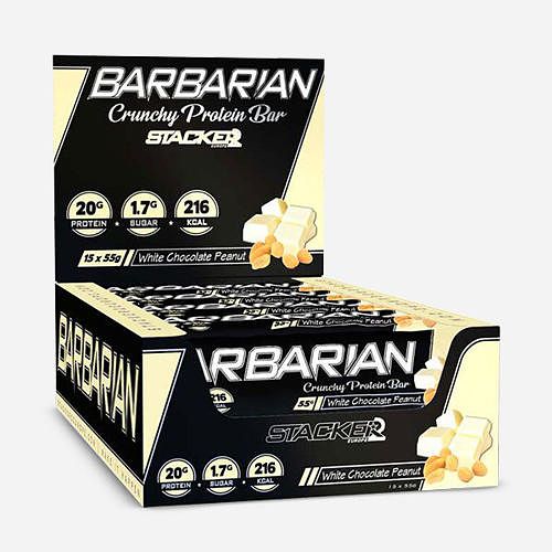 Foto van Barbarian crunchy protein bar