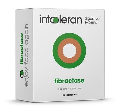 Foto van Intoleran fibractase capsules