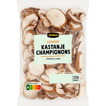 Foto van Jumbo gesneden kastanjechampignons 250g