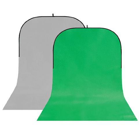 Foto van Studioking background board bbt-03-10 grijs/groen 400x150 cm