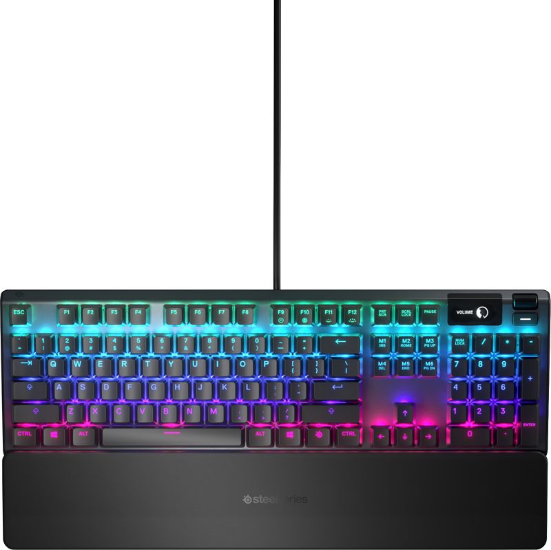 Foto van Steelseries apex 5 gaming toetsenbord qwerty