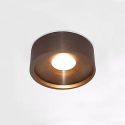 Foto van Lamponline plafondlamp orlando ø 14 cm mat brons