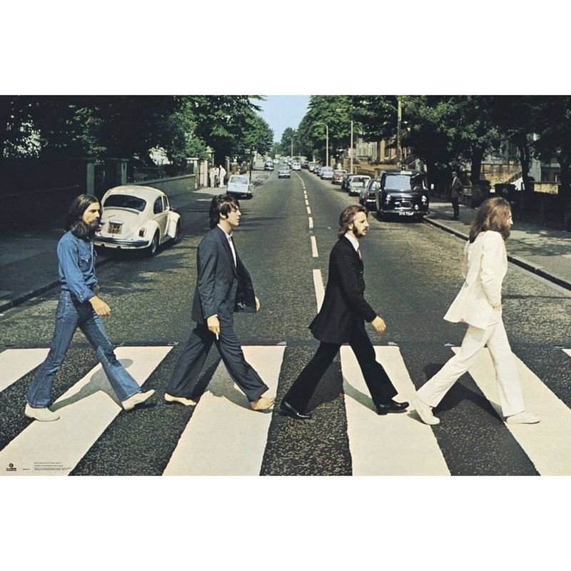 Foto van Grupo erik the beatles abbey road poster 91,5x61cm