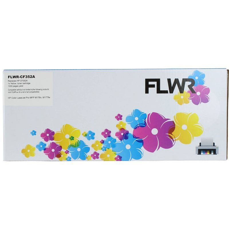 Foto van Flwr hp 130a geel toner