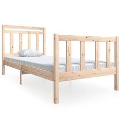 Foto van Vidaxl bedframe massief hout 90x200 cm