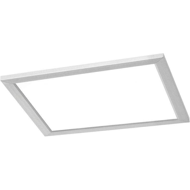 Foto van Led plafondlamp wiz - smart led - trion givon - 36w - aanpasbare kleur - dimbaar - afstandsbediening - vierkant - mat