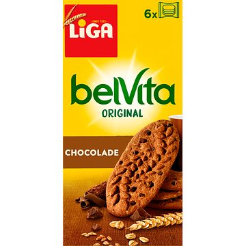Foto van Liga belvita chocolade koekjes 300g bij jumbo